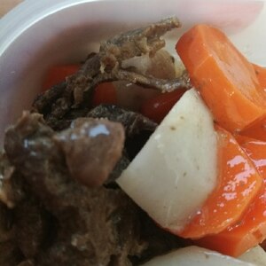 牛肉と里芋の煮物